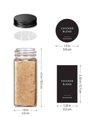 Jar Set with Filling and Labeling Tools