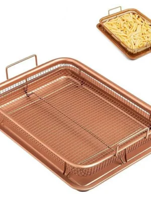 Rectangular Copper Crisper Tray
